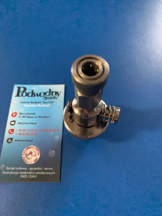 Do Paintballa Przetoczka HP ładująca butle PCP z dużej butli