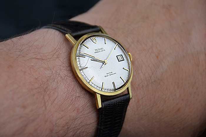 Zegarek Tudor Prince Date lata 60-70 te, należący do  marki ROLEX