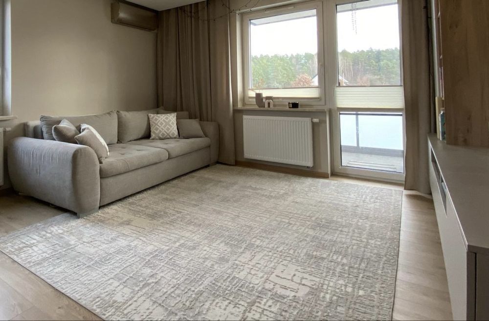 Dywan Calvin Klein  3,0m x 2,4m RUSH IVORY TAUPE