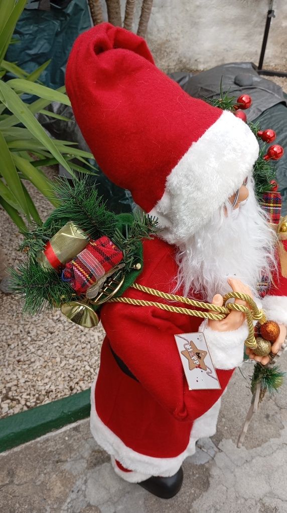 Pai Natal 90cm Impecável