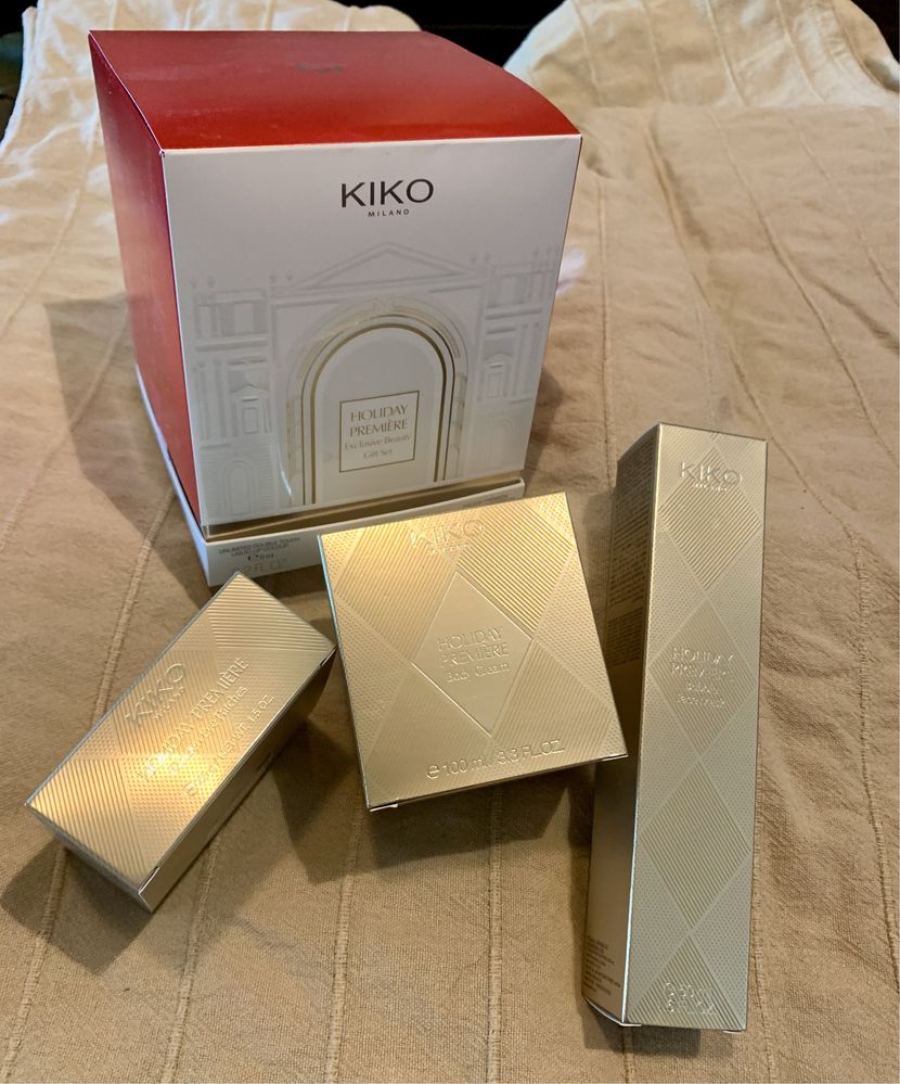 Gift set e cosmética Kiko selados