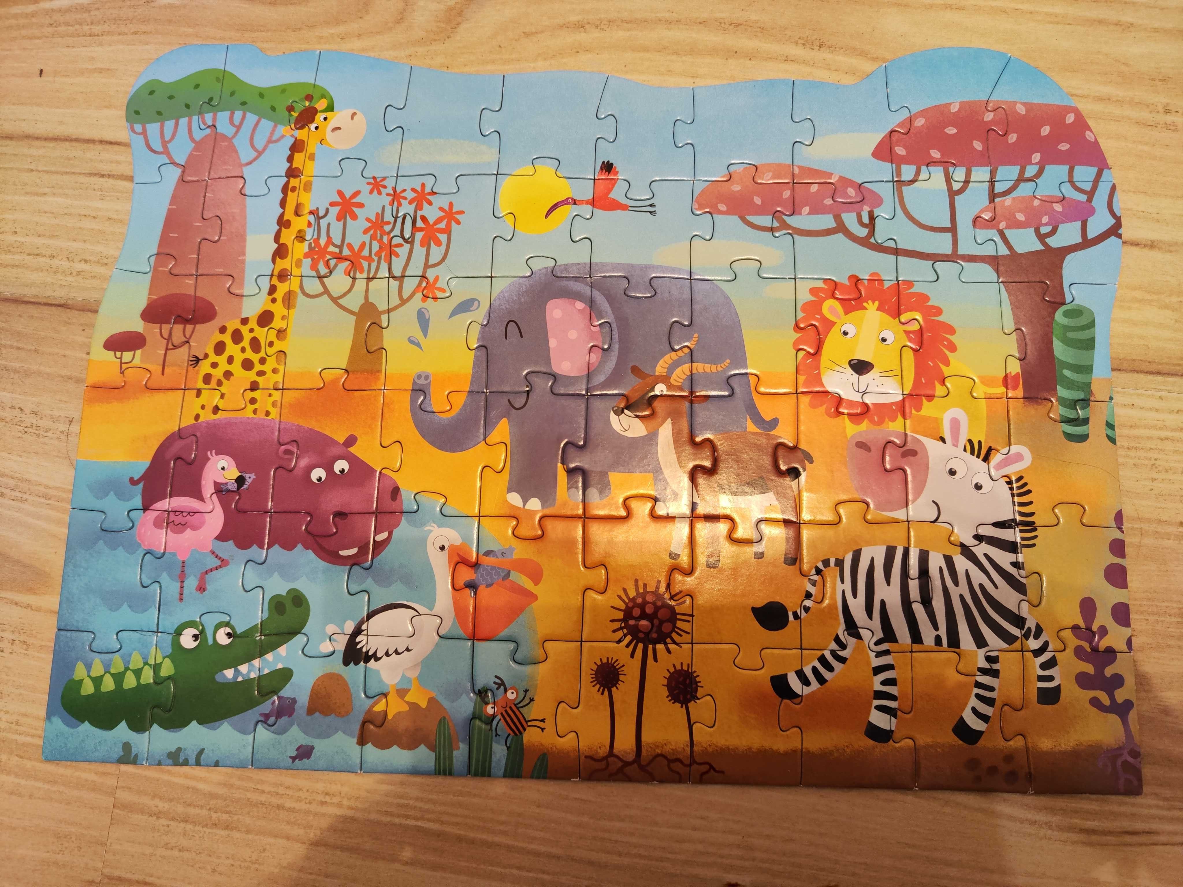 Puzzle in hot Africa