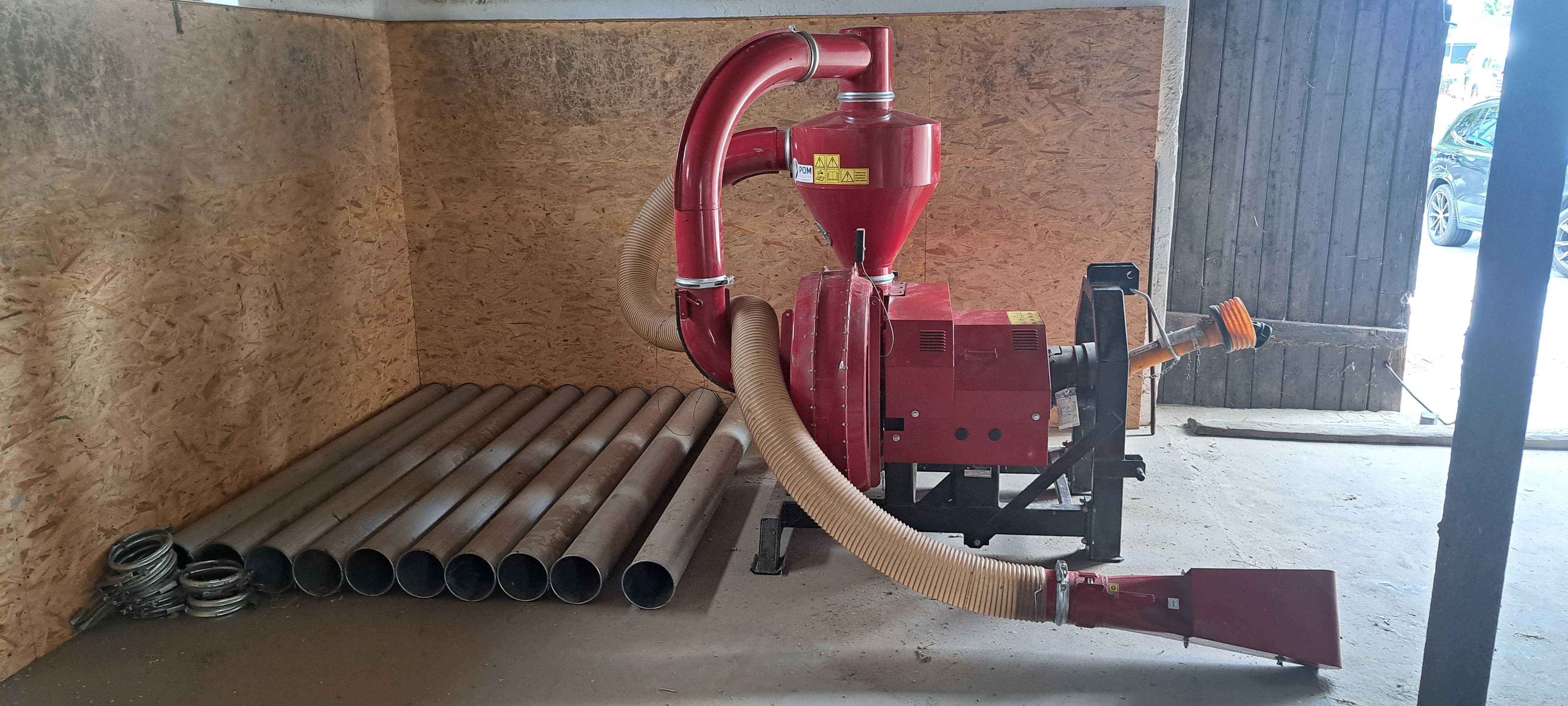 Dmuchawa do zboża ssąco tłocząca POM T450/1 2022r jak nowa.