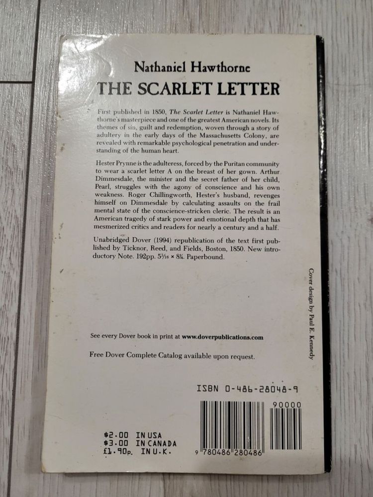The Skarlet Letter / Nathaniel Hawthorne