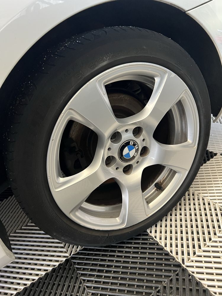 4 jantes 17 BMW 5x120 com pneus 225/45ZR17