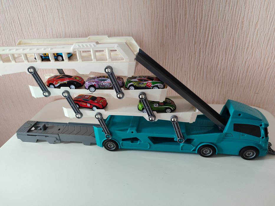 Вантажний трак/набір з 6 автомобілів/розвиваючий набір/трак з машинкам