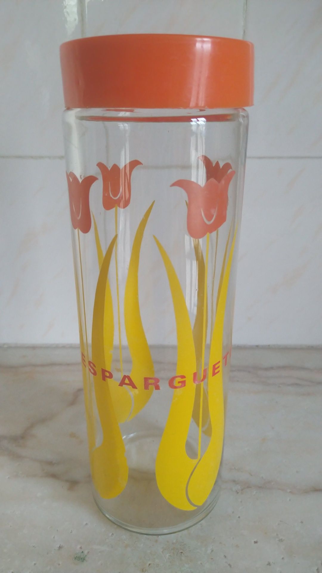 Frasco Para Esparguete Vidro Grosso