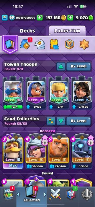 Акаунт Clash Royale