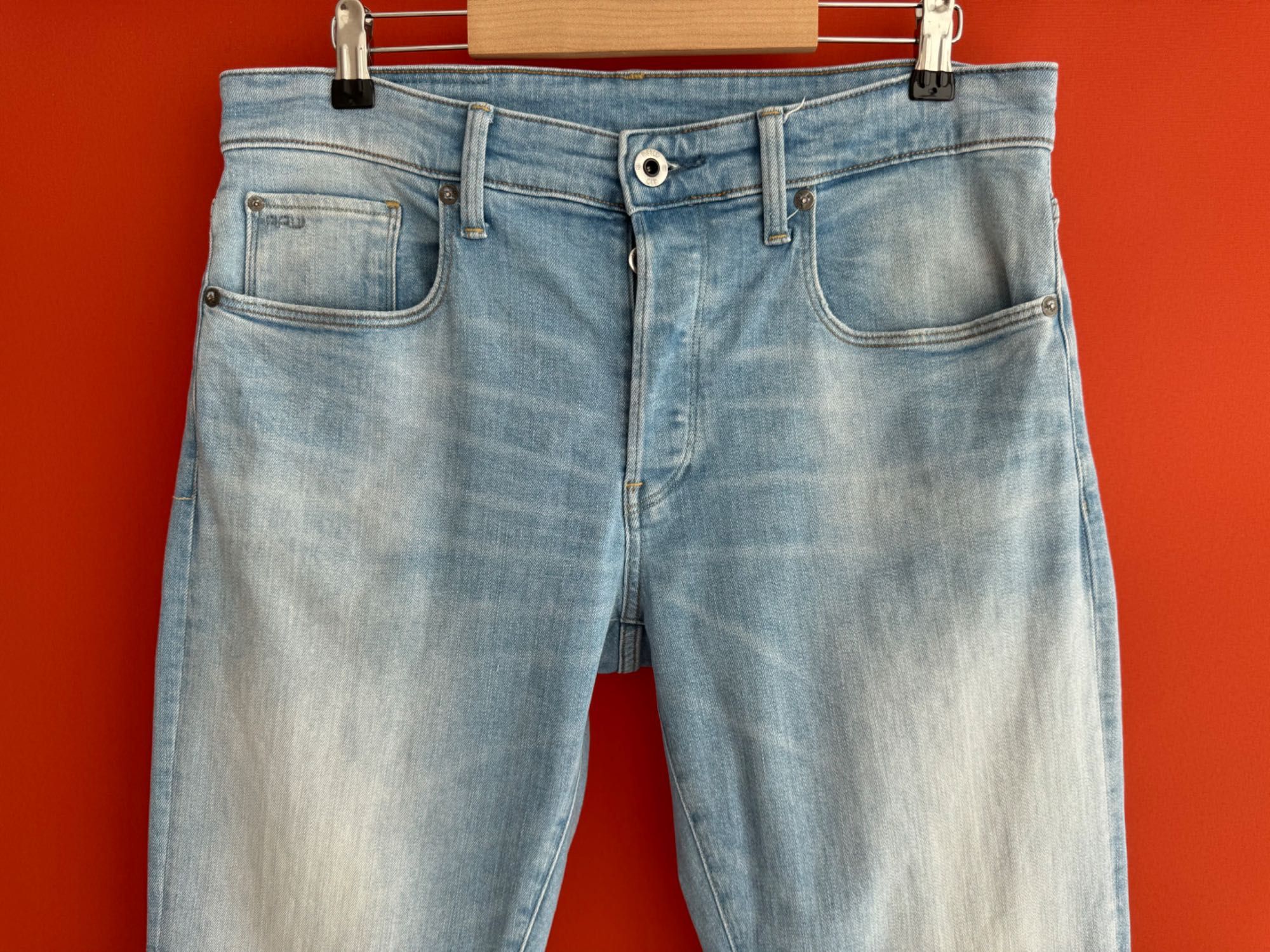 G-Star Raw 3301 Slim Оригінал чоловічі джинси штани розмір 32 33