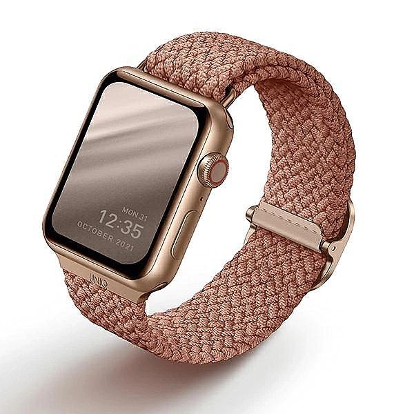 Pasek UNIQ Aspen Braided na Apple Watch 1/2/3/4/5/6/7/8/SE/SE2/44/42/4