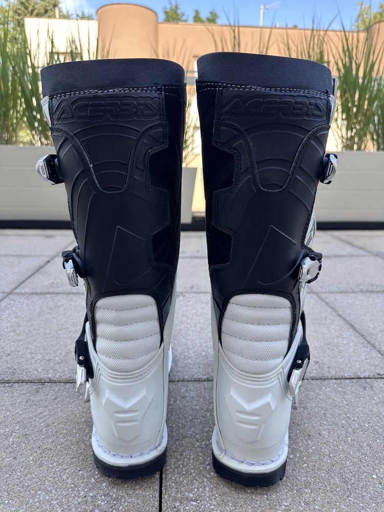 Buty motocyklowe Acerbis Shark Biale Nowe