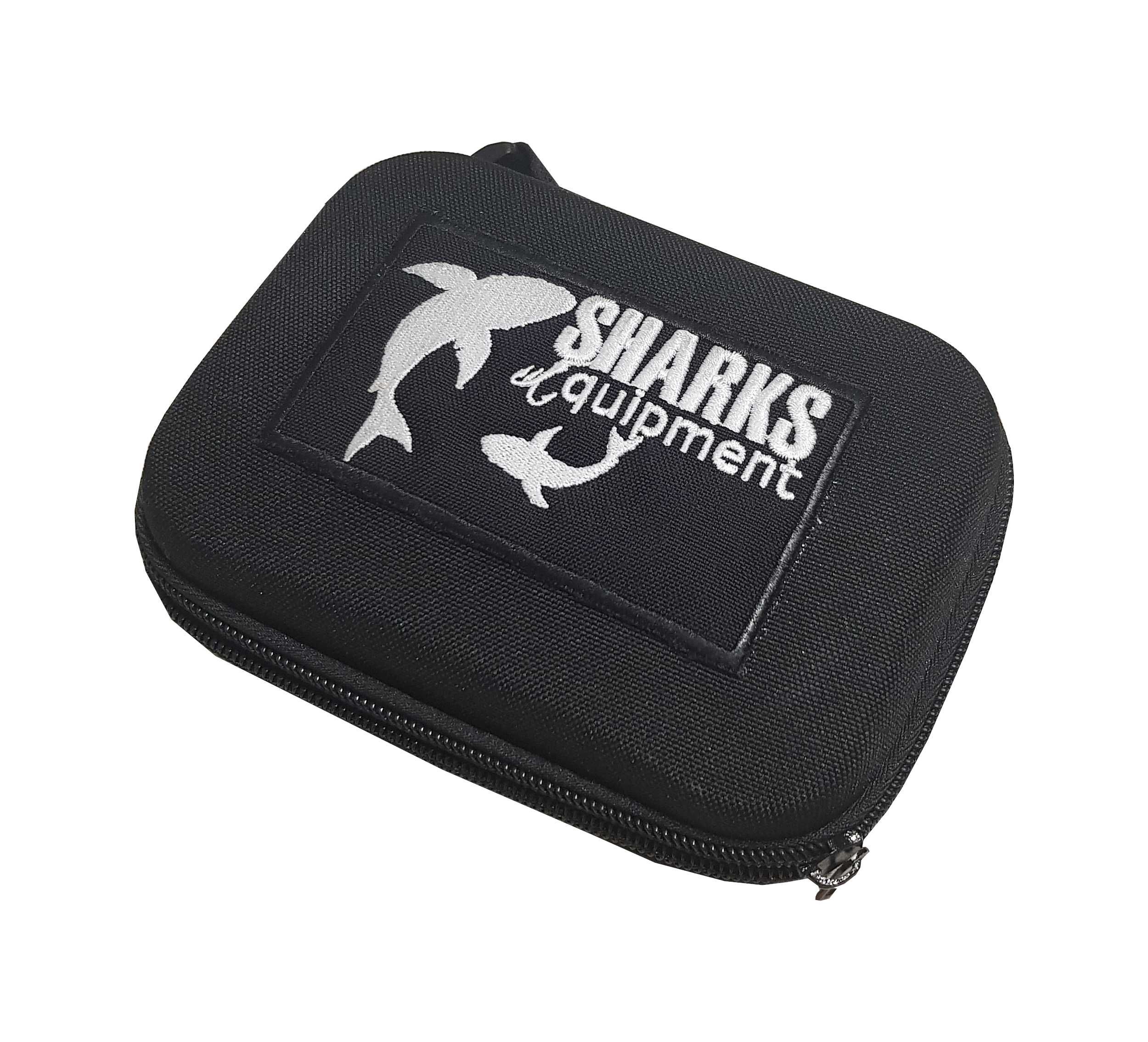 Pudełko wędkarskie dwustronne Sharks Fishing Equipment Box + GRATISY