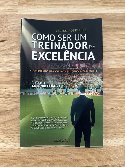 Conjunto de livros sobre futebol