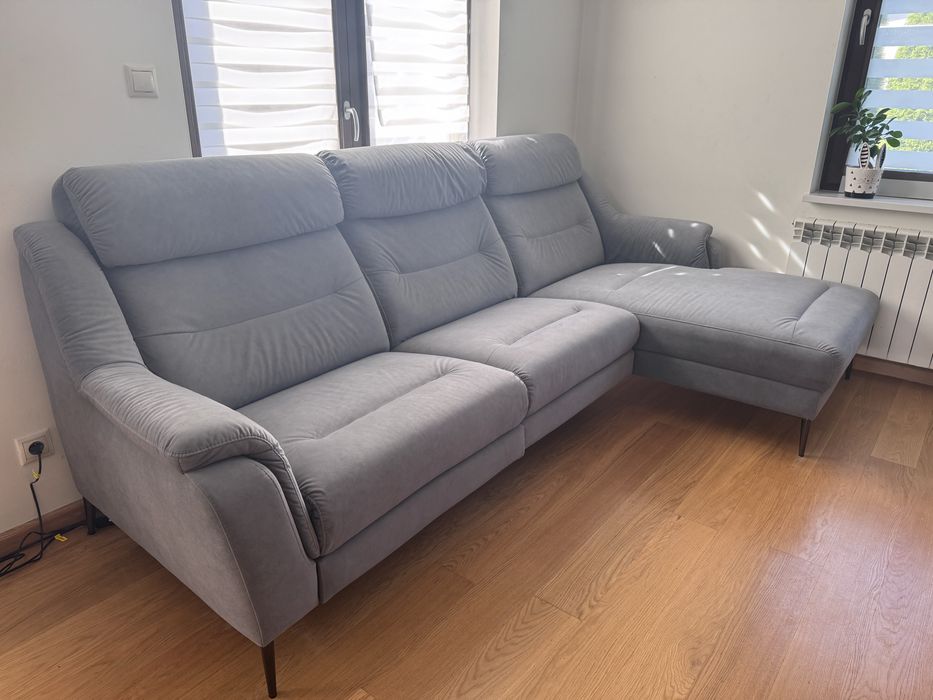 Kanapa narożnik elegancka i nowoczesna elektroniczna