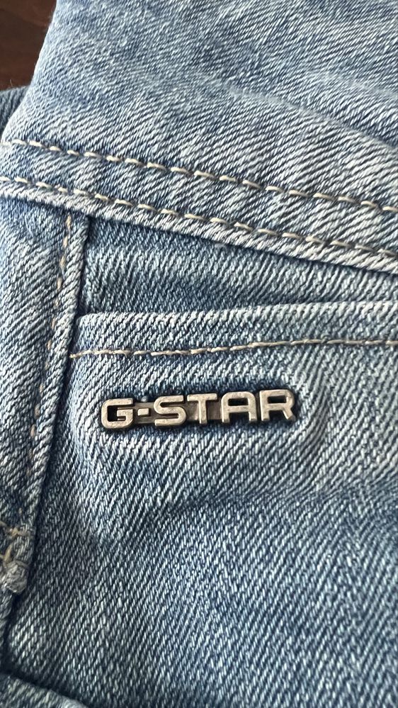 Spodnie G-STAR, jeansy błękitne