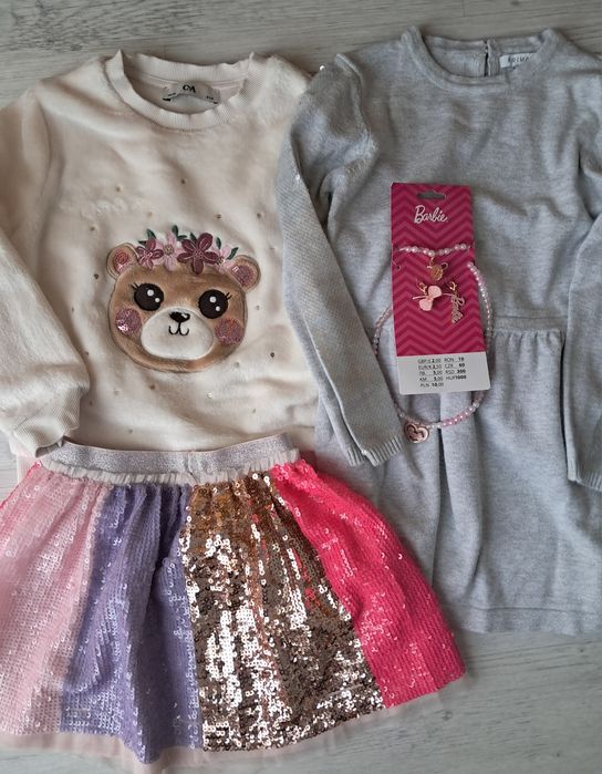 Ubranka dla dziewczynki 110-116