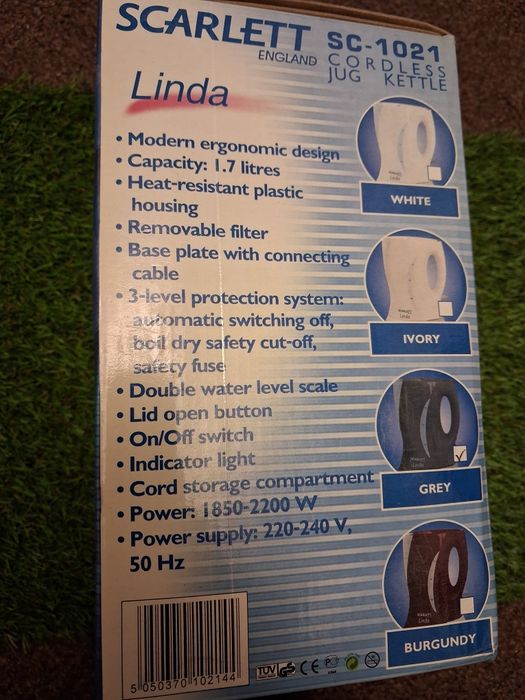Чайник електро Scarlett SC-1021