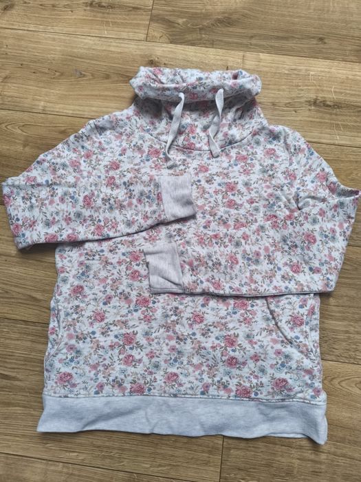 Bluza damska, kwiatowa, kwiaty, kwietna łączka ze stójką, rozmiar M