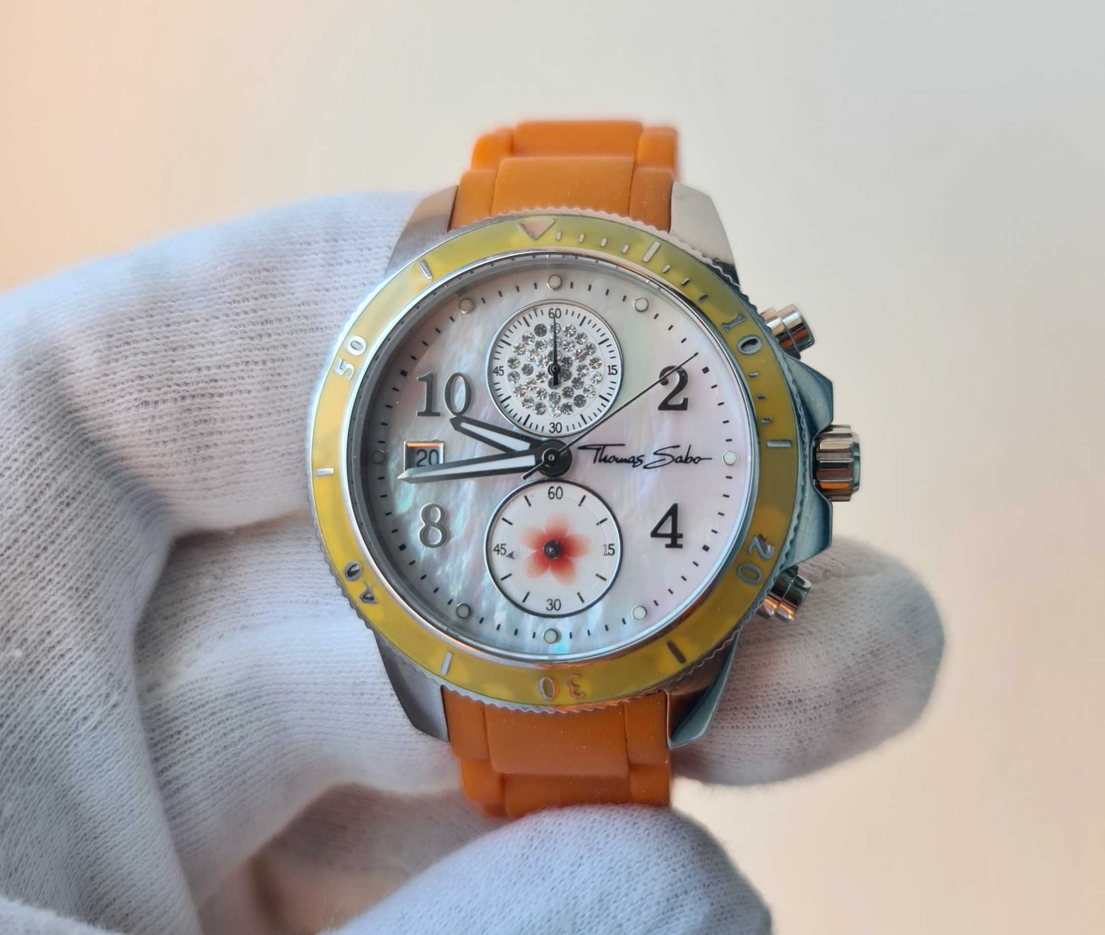 Жіночий годинник часы Thomas Sabo Chronograph 38 mm 100m