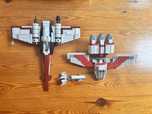 LEGO Star Wars statki 7931 T-6 i 75004 Z-95 Headhunter