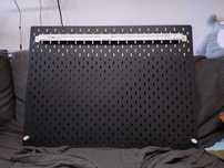 Tablica Ikea Skadis 76x56 czarna
