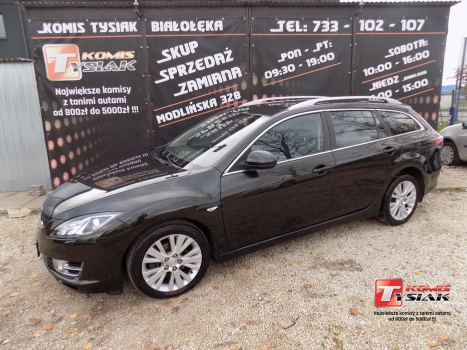 Mazda 6 !! BIAŁOŁĘKA !! 2.0 Benzyna (147 KM), 2009 r. produkcji ! KOMIS TYSIAK