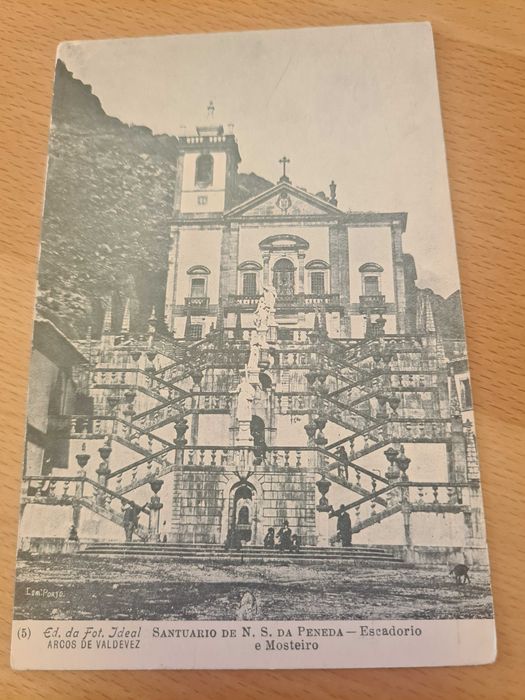 5 Postais antigos Santuário N. S. da Peneda
