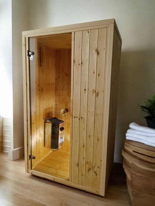 Zamienie na motocykl [solosauna.eu] Sauna jednoosobowa.wew, zew, nowa.