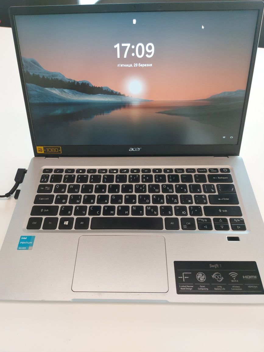 Aсer swift 1 notebook