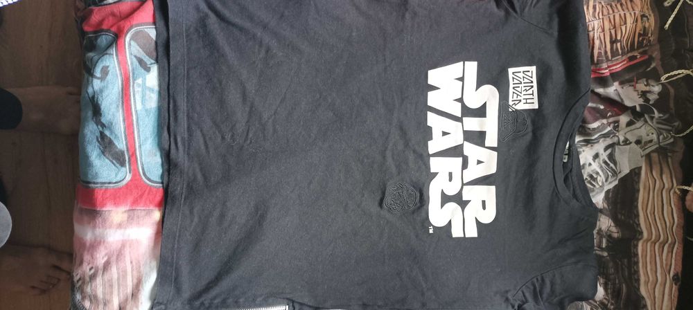 Star wars z Cropp koszulka czarna xs