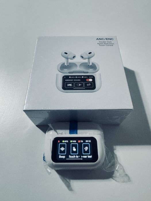 Bluetooth Headphones with Touchscreen Display + Noise Cancellation and High-Quality Sound63825763937921123