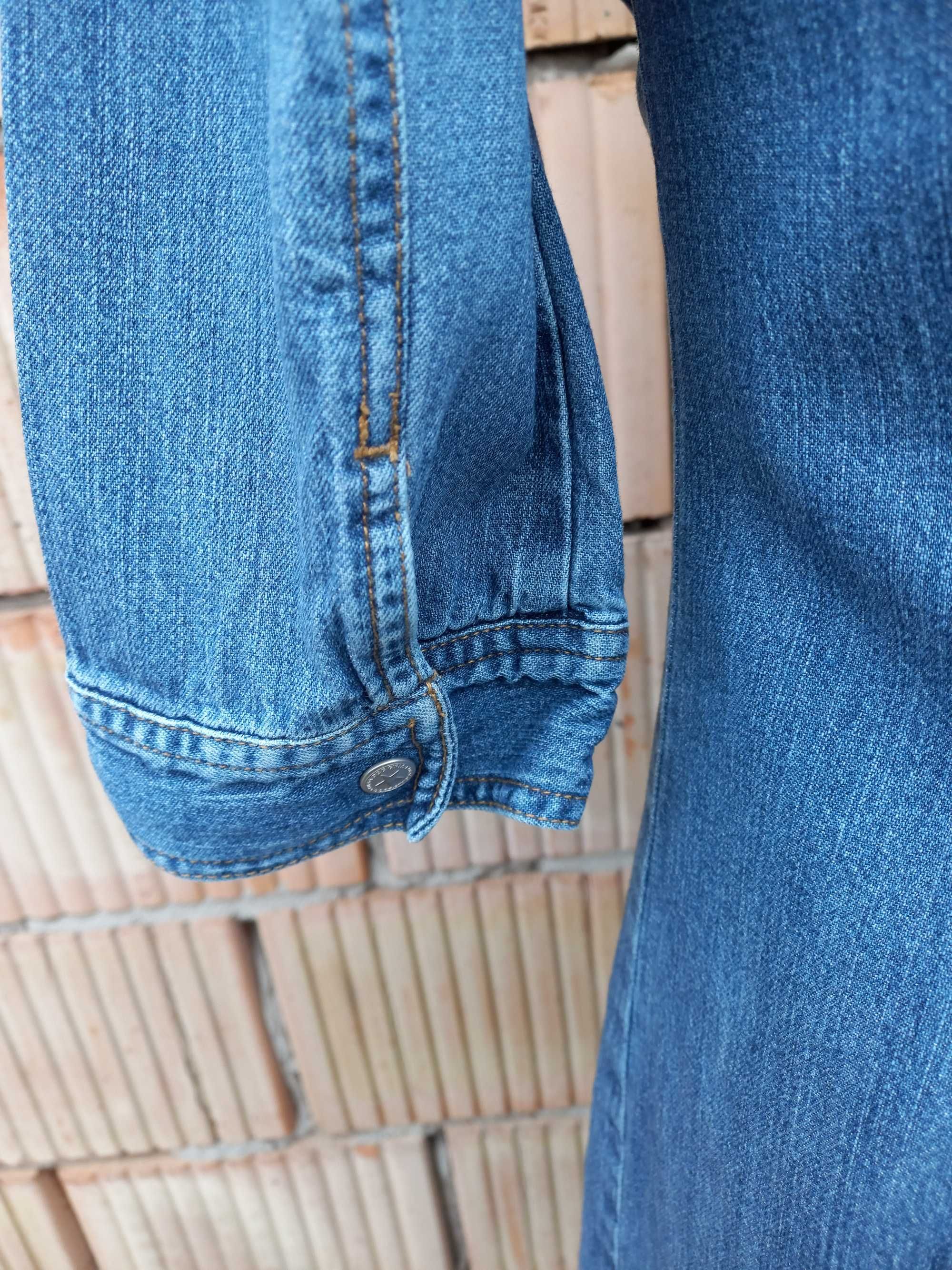 H&M. Jeansowa szmizjerka. roz 164 cm