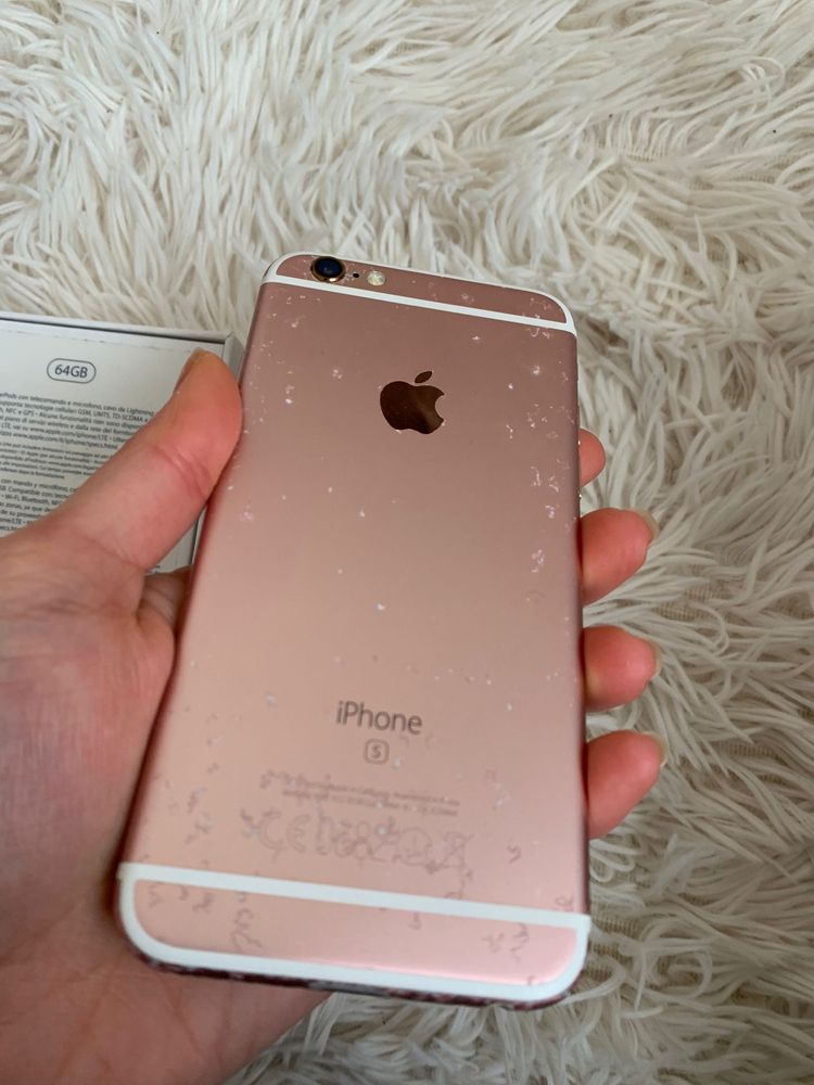 iPhone 6S 64gb rose gold (não funciona)