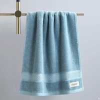 Nowy ręcznik kąpielowy / 75x40 cm / 100 % bawełna / Srebrnoszary / 633