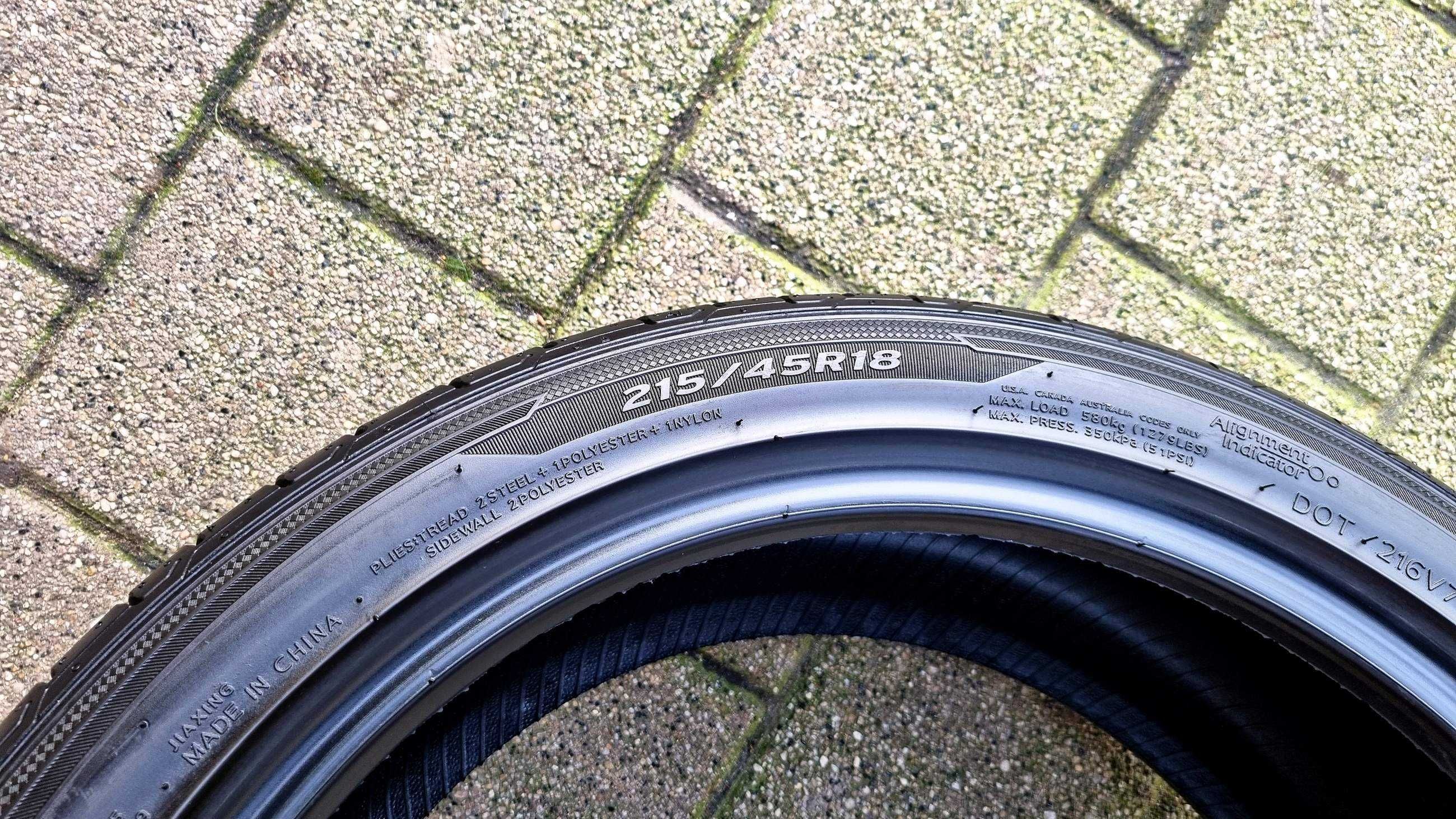 Hankook Ventus Prime 3 215/45R18 89V FR Rok 2023.46 - Nowe