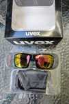 UVEX okulary przeciwsłoneczne do jazdy samochodem black/mirror red