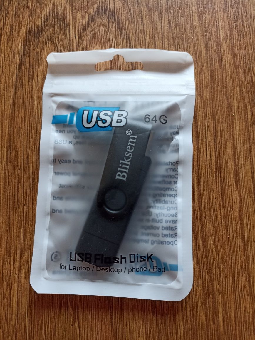 Флешка 2 в 1 USB 64 G