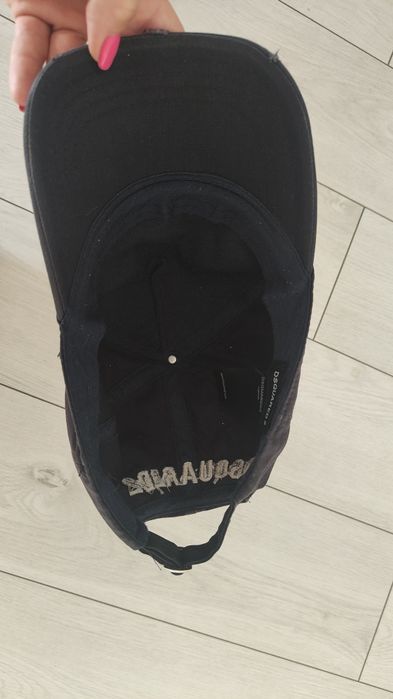 Czapeczka Dsquared2 granat
