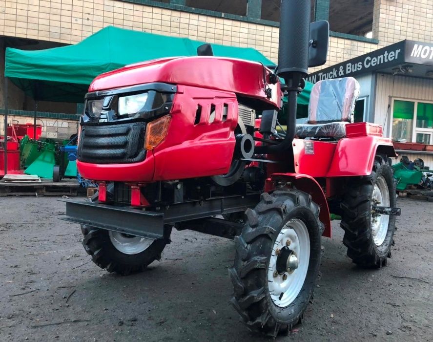 Мінітрактор Булат 160 LUX +фреза+плуг+ЗІП. З доставкою, трактор