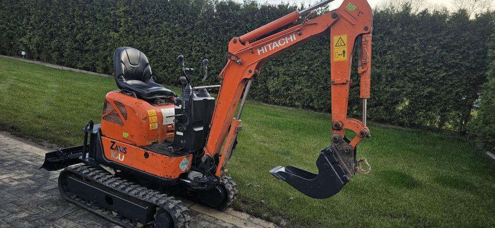 Minikoparka hitachi 1.2t Poszerzane podwozie 2016rMocna koparka