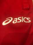 Спортивні штани ASICS  червоного кольору  розмір L  підійде на М