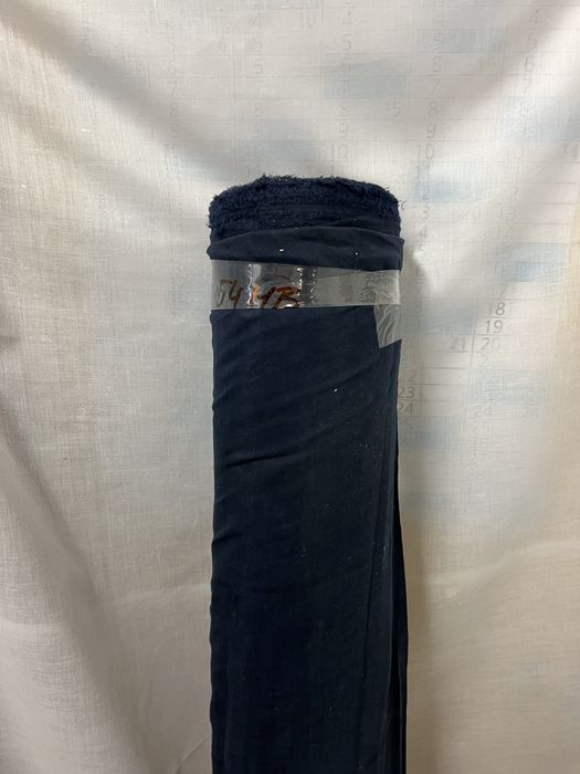 Tkanina Satynowa Granat