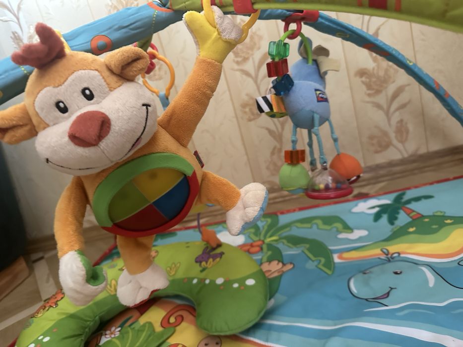 Розвиваючий коврик Tiny love Острів Остров поющей обезьянки