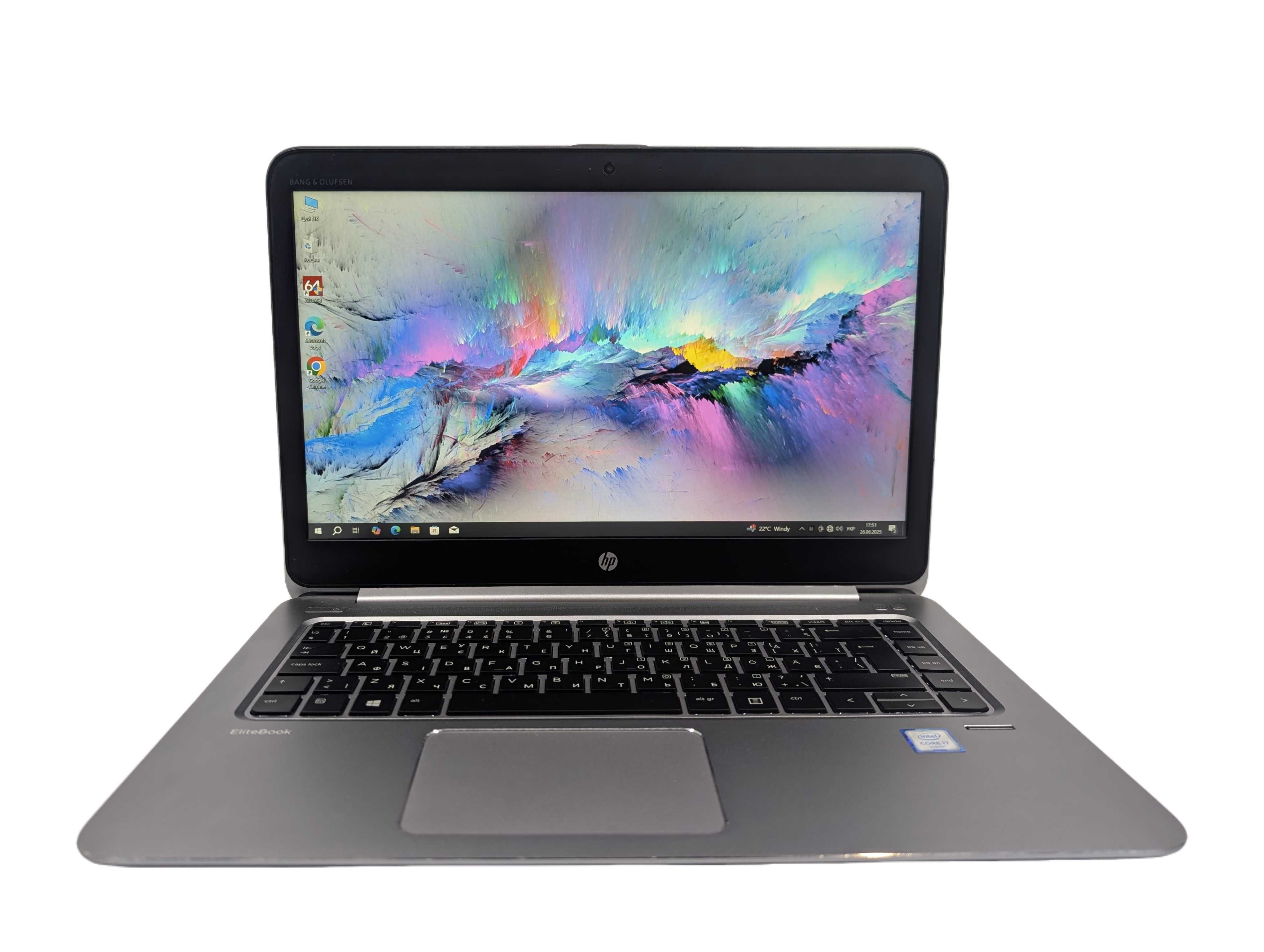 Ноутбук HP EliteBook Folio 1040 g3 / i7-6500U / 8GB / 256GB