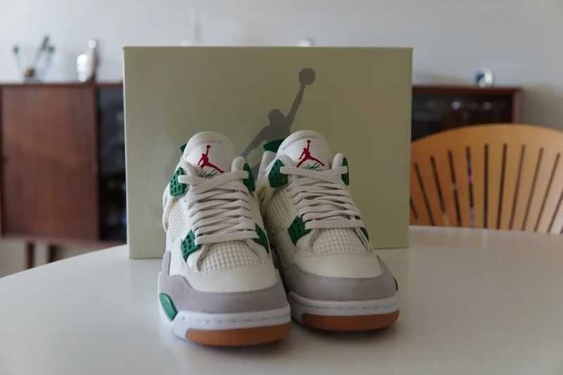 Buty do biegania Jordan_4_Retro_Pine_Green_R.41