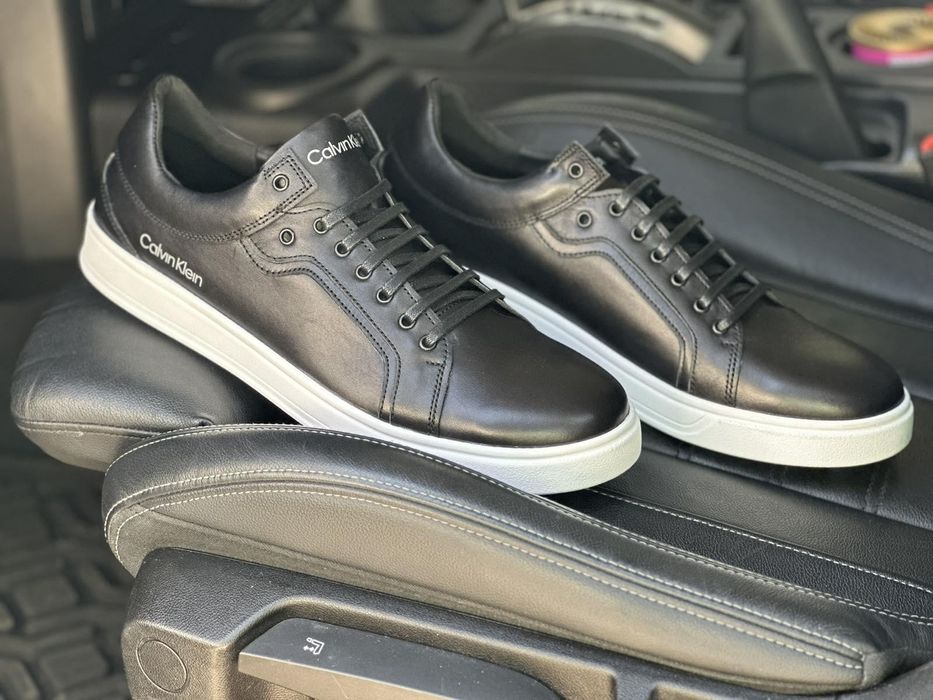 Кожаные мокасины кеды 46-48