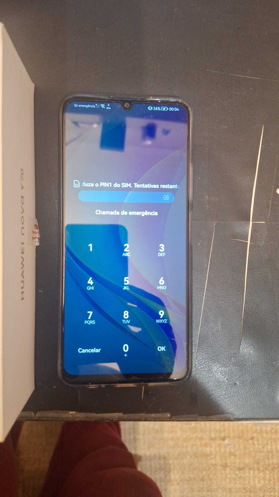 Huawei Nova Y70 Telemóvel Impecável com caixa