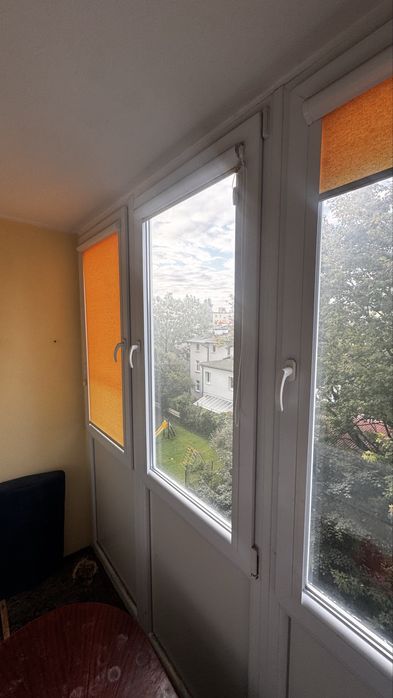 Duże okno balkonowe - do zabudowy logii