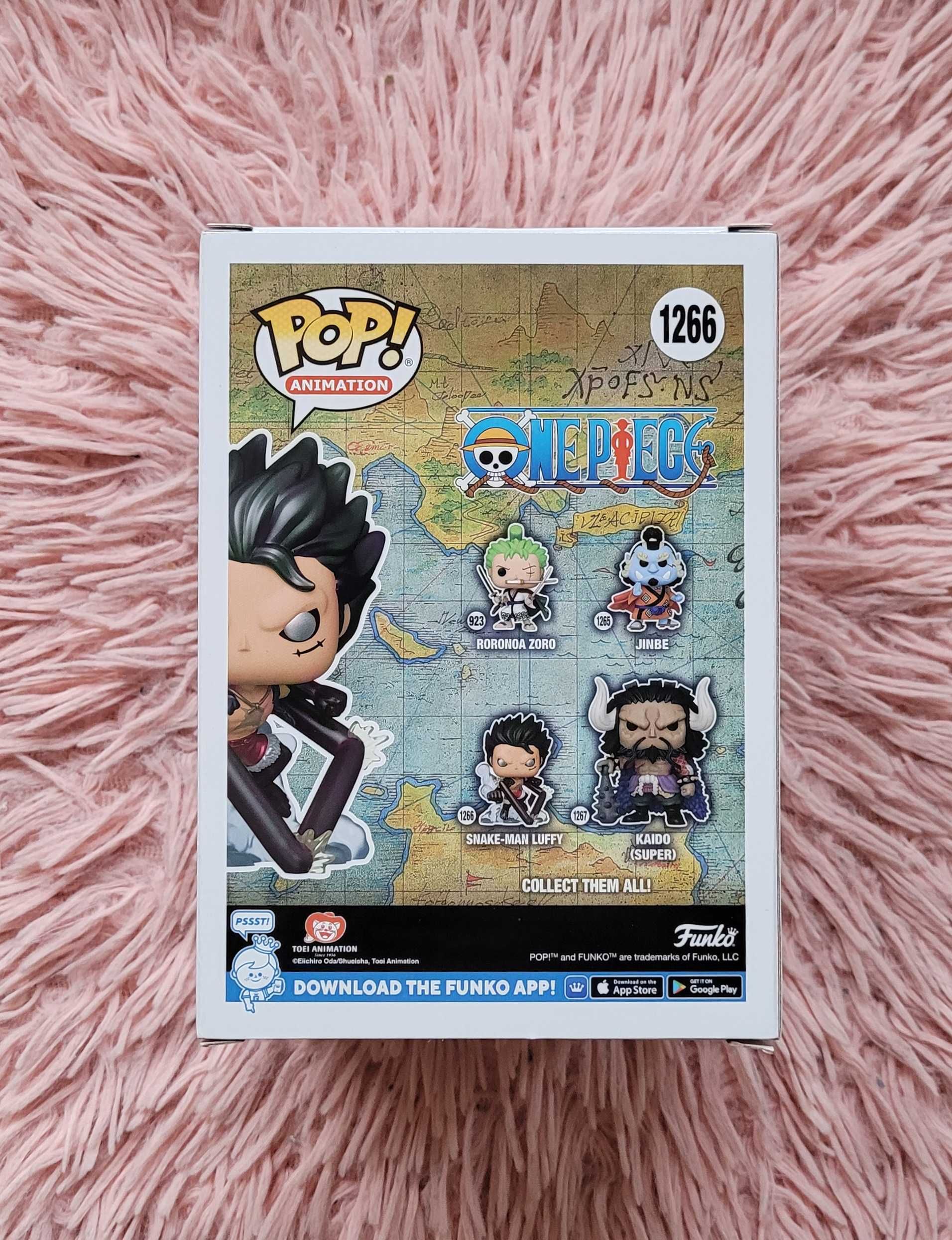 Figurka Funko POP SNAKE MAN LUFFY One Piece | Metallic Exclusive #1266