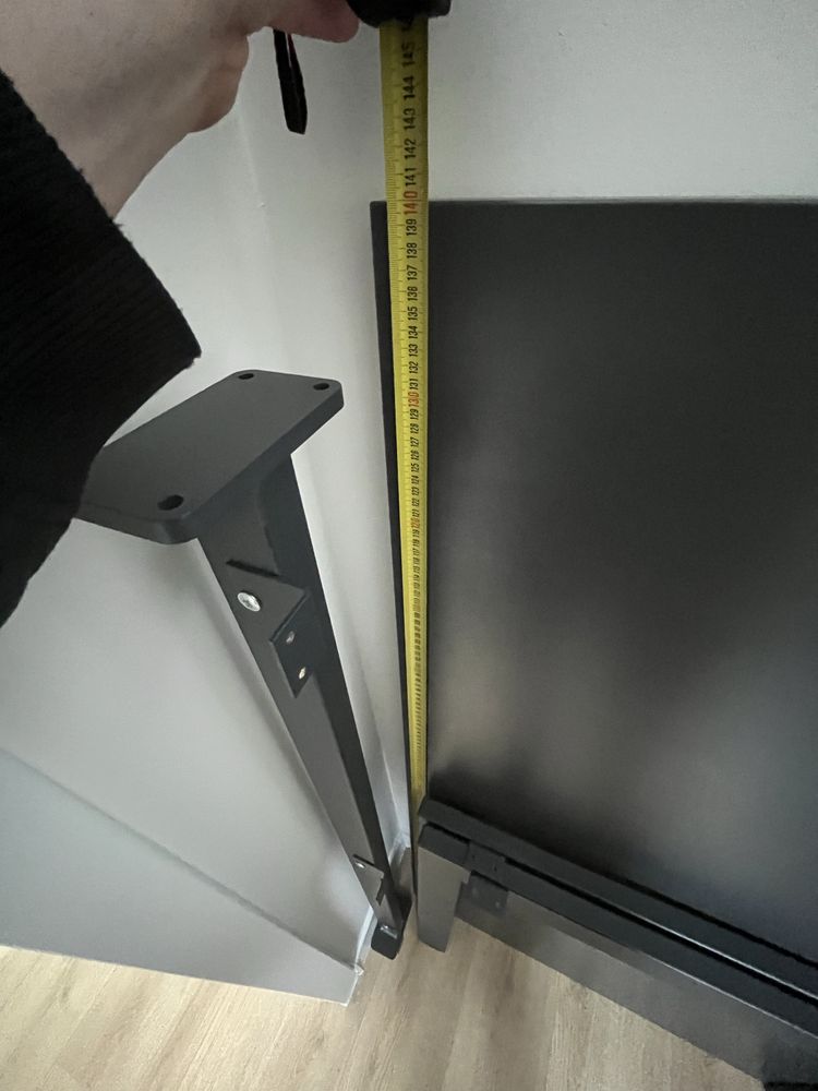 Gotowe do transportu - Solidne biurko komputerowe - 140cm x 80 cm